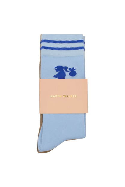 RUNAWAY GIRL SOCKS 2 PACK