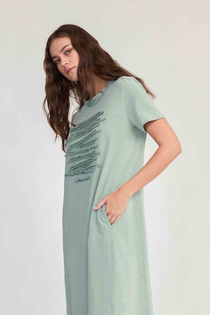 STRAND TSHIRT DRESS